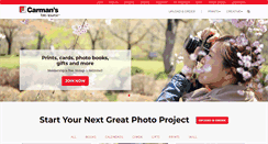 Desktop Screenshot of printingatcarmans.com