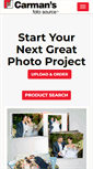 Mobile Screenshot of printingatcarmans.com
